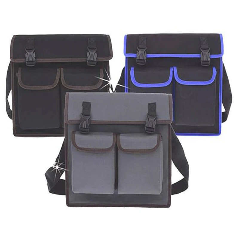 

Multifunctional One-Shoulder Thickened Hardware Tool Kit Repair And Wear-Resistant Tool Kit Canvas Bag Electrician Bag