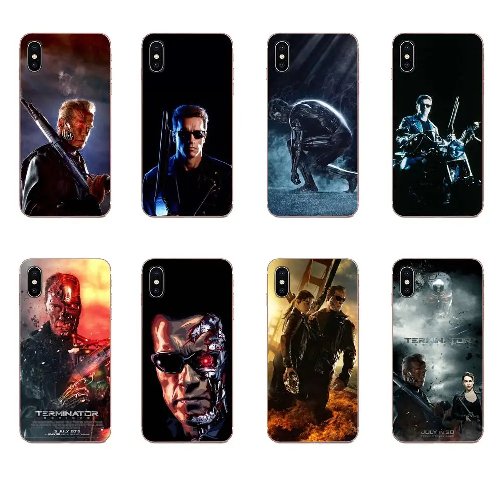 Модный Терминатор Genisys для Samsung Galaxy A51 A71 A81 A90 A91 A01 S11 S11E S20 Plus сверхмягкий розовый