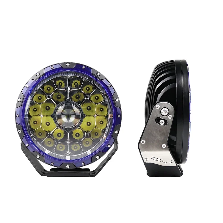 7" Round Led Headlight for 7 inch 60w led work laser driving light 12v 13000lm for car hts Car Accessories