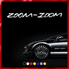 CS40096# наклейки на авто Zoom Zoom водонепроницаемые наклейки на машину наклейка для авто автонаклейка стикер этикеты винила наклейки стайлинга автомобилей украшения на бампере автомобиля заднее стекло