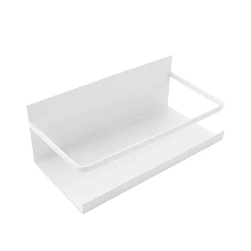 

Refrigerator Magnet Storage Rack Durable Holder Kitchen Heavy Duty Punch-free Magnetic Shelf Hanger
