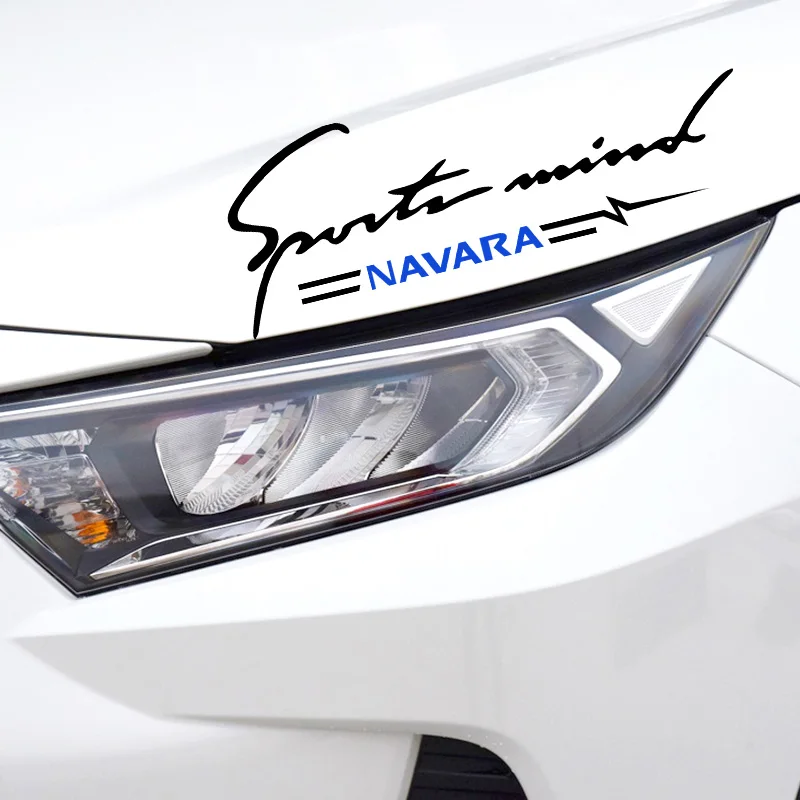 Автомобильный Стайлинг наклейки на голову отражающие декоративные для Nissan Micra K11