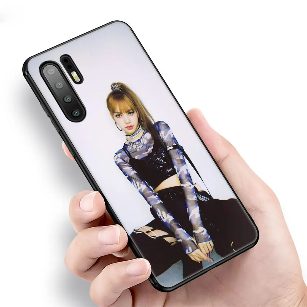 IYICAO черный розовый мягкий силиконовый чехол для huawei P Smart Z Plus 2019 P30 P20 P10 Lite Pro Чехол