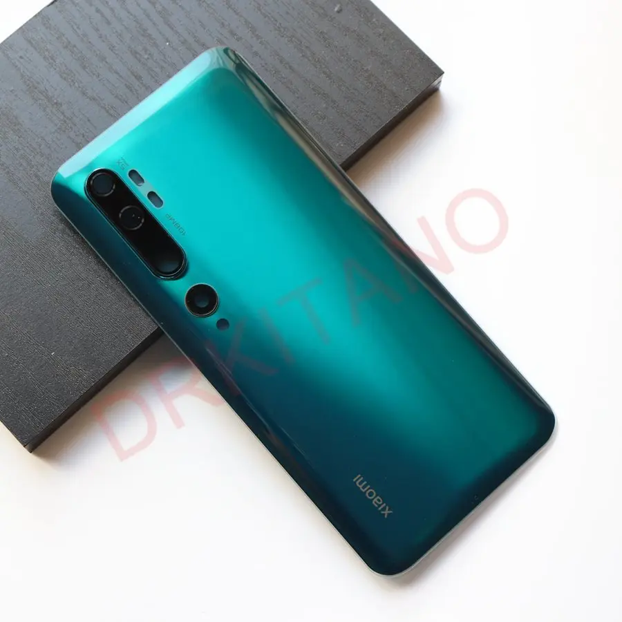 Задняя крышка батарейного отсека CC9 Pro для Xiaomi Mi Note 10 задний корпус стеклянная