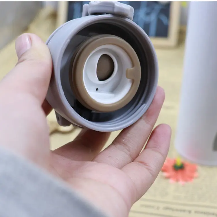 

OUSSIRRO TOTORO DORAEMON KITTY Case Closed Infinity Mugs Pure Color Thermos Mugs Cup Kitchen Tool Gift