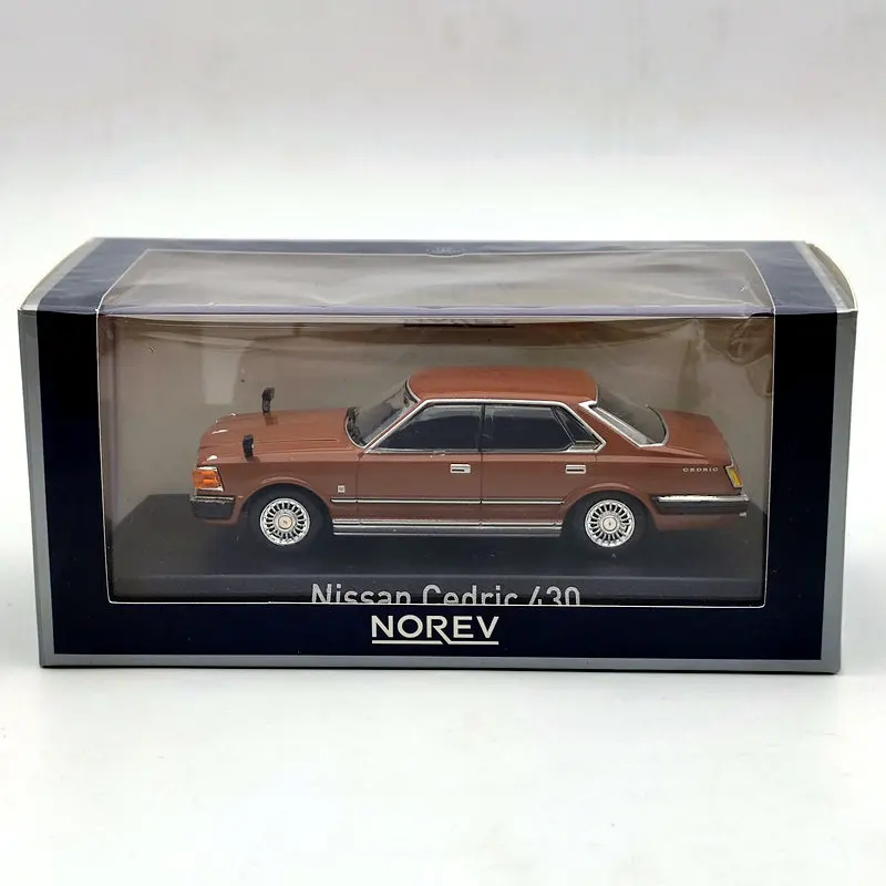 

1/43 NOREV For N~san Cedric 430 1979 Brown Diecast Models Limited Collection Auto Toys Gift