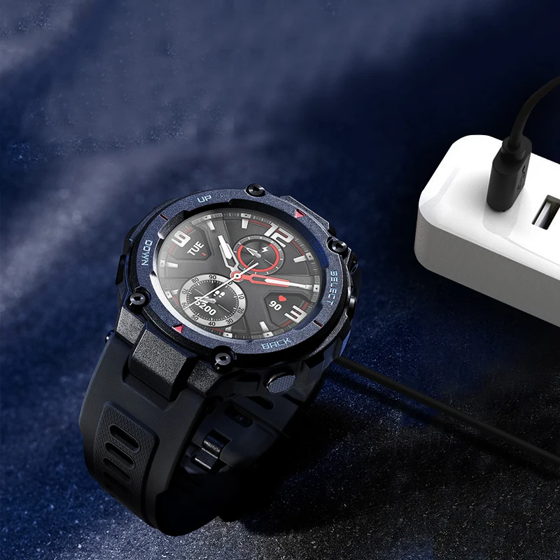 Фото Док-станция зарядная с USB-кабелем для смарт-часов Xiaomi AMAZFIT T-ReX A1918 №3
