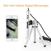 500x digital electronic led usb microscope magnifier endoscope camera video microscope 0 2mp skin hair testing taking photos