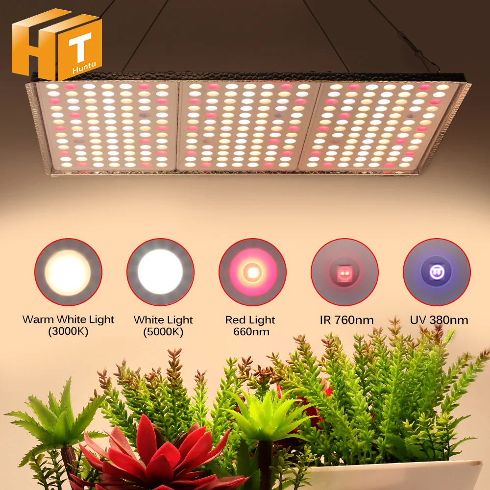 

220V Samsung LM281B LED Grow Light 600W 1000W 1500W For Indoor Plants Full Spectrum Growing Lamp For Greenhouse Veg Bloom