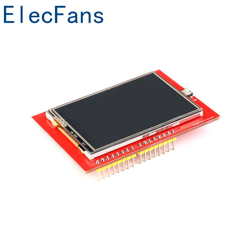 2.4&quot 2.4 inch LCD Display TFT Module Color Screen 5V/3.3V PCB Adapter ILI9341 with Touch Elecfans | Электронные компоненты