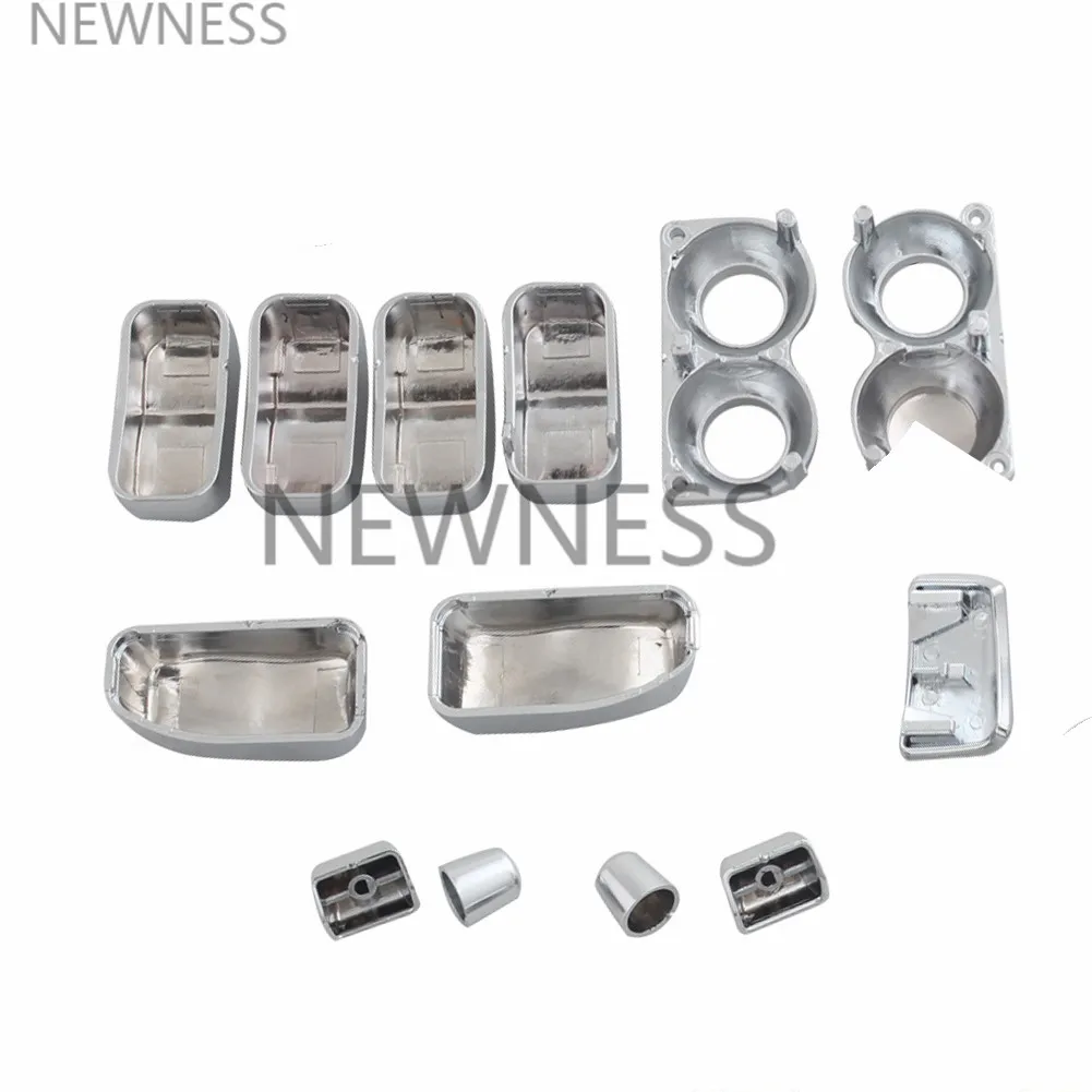 13 шт. Запчасти для мотоциклов хромированный переключатель корпус кнопка