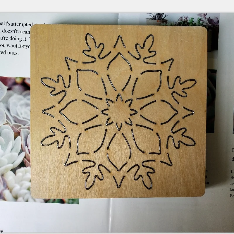 Форма для резки свечей скрапбук ручная форма ножей совместимая с большинством машин резки|Вырубные штампы| |