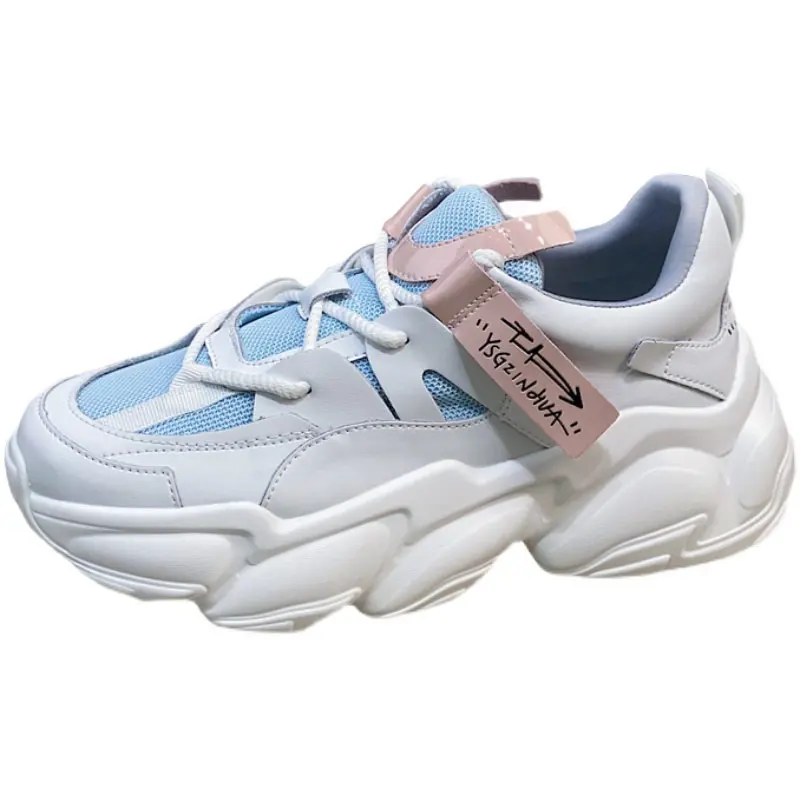 

ERRFC Spring New Arrival Womens Casual Comfort Shoes Mesh Breathable Flat Platform Ladies Leisure Height Increasing Zapatos Girl