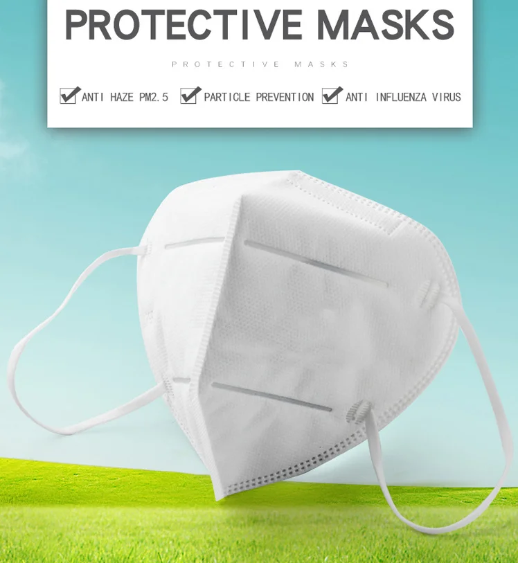 

100 Pcs Dustproof Anti-fog And Breathable Face Masks Filtration Mouth Masks 5-Layer Mouth Muffle Cover Mask mascarillas masque