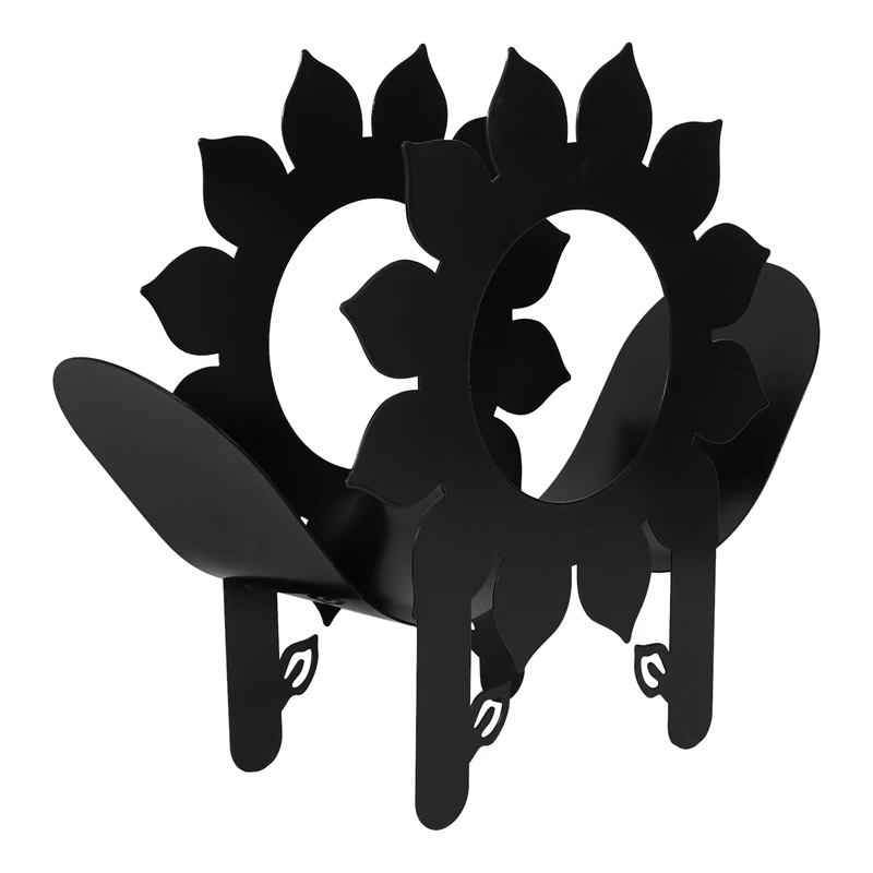 

TOP Home Iron Roll Paper Towel Holder Flower Crafts Bathroom Rack Ornaments Toilet Roll Holder Kitchen Bathroom Storage