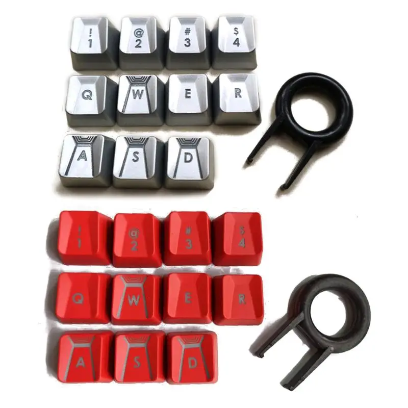 

11 клавиш с подсветкой колпачки для клавиш для logitech Romer-G Switch G910 G810 G413 Gpro G512 механическая клавиатура колпачок для клавиш