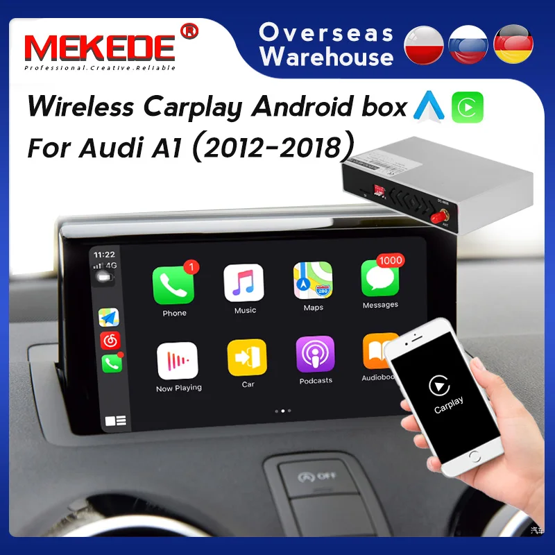 Автомобильный DVD-монитор Apple беспроводной интерфейс Carplay автомобильный модуль