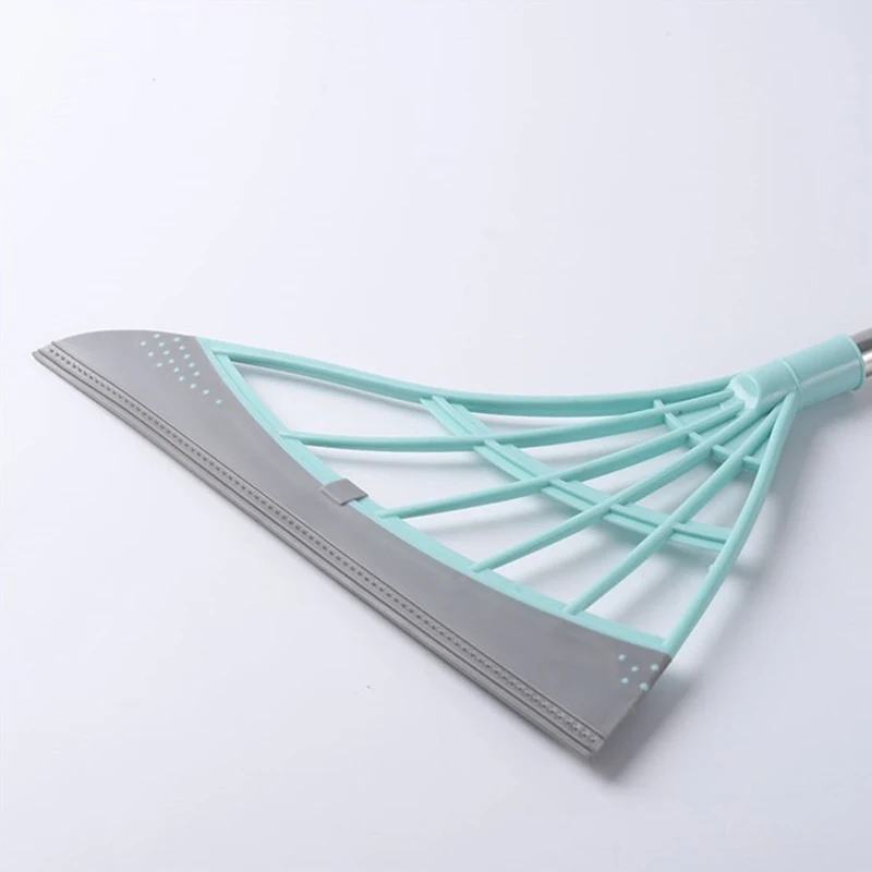 Резиновая щетка с ручным нажимом Швабра Волшебная скребок для мытья пола