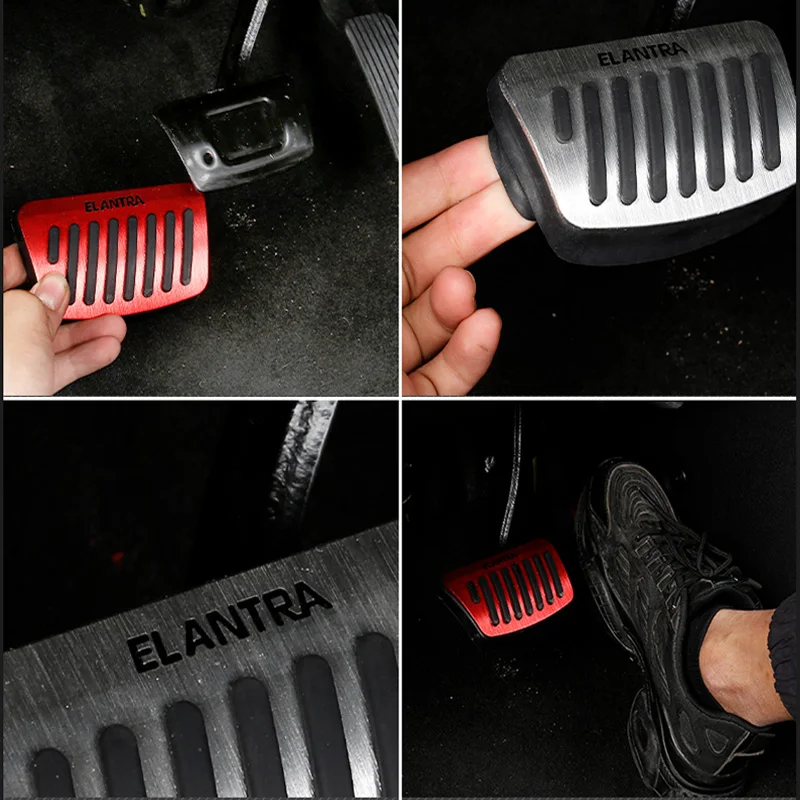

Accelerator Stainless Steel Car Accelerator Gas Brake Pedal Brakes Pedals Case Parts For Hyundai Elantra 7 2020-2021