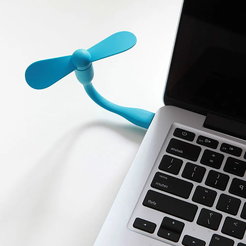 Гибкий USB-вентилятор XIAOMI оригинальный переносной мини-вентилятор для внешнего