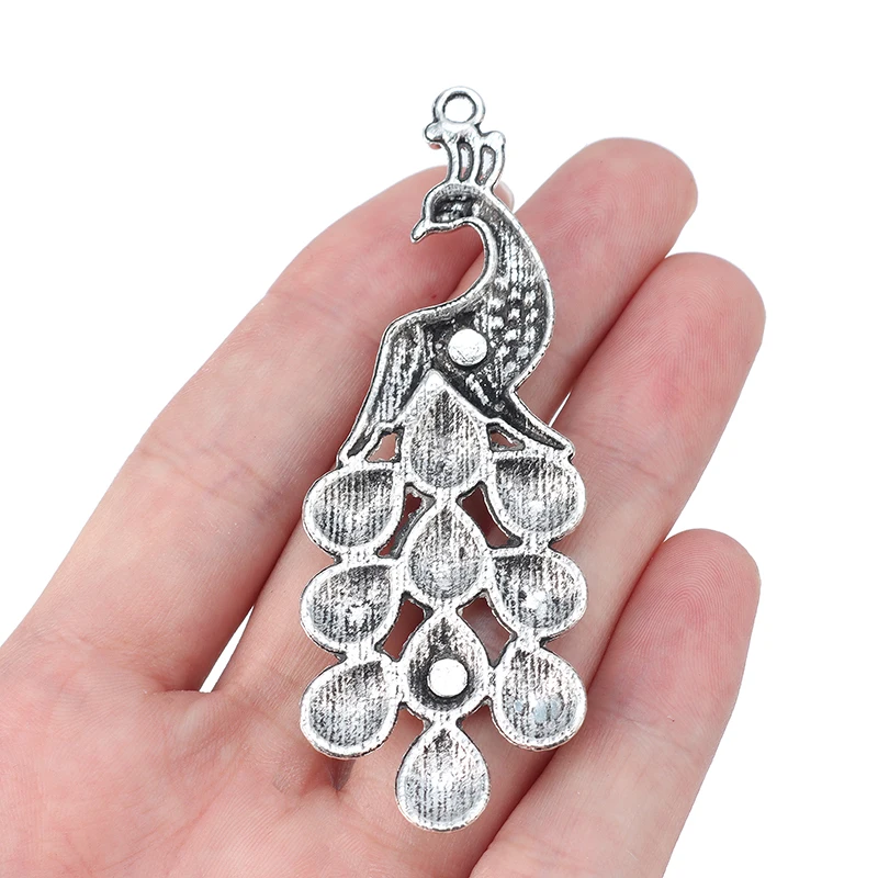 ZXZ 5 шт. тибетские серебряные большие фотоподвески для изготовления ювелирных