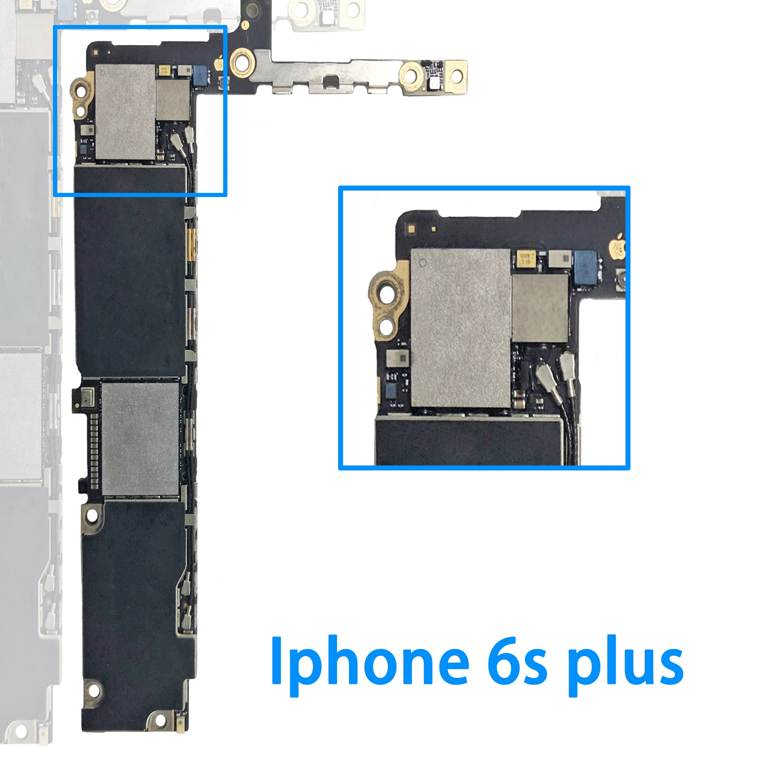 Для iPhone 6s plus p материнская плата с сенсорным ID черный/белый/золотой/розовый