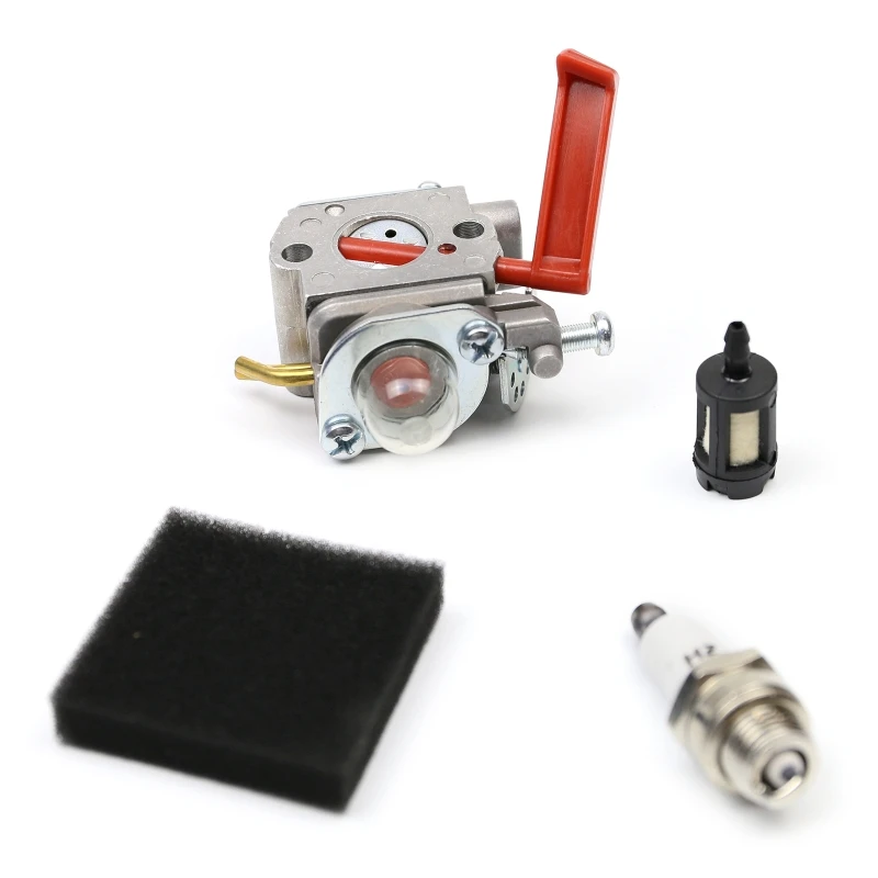 

Carburetor Kit for Homelite UT-20749 UT-20758 UT-20769 UT-20785 UT-20778 UT-20760 Air Fuel Filter Spark Plug Accessories Parts