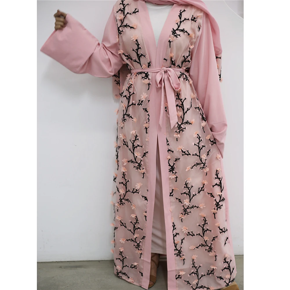 Abaya кимоно хиджаб мусульманское платье женское Caftan Marocain турецкая исламская