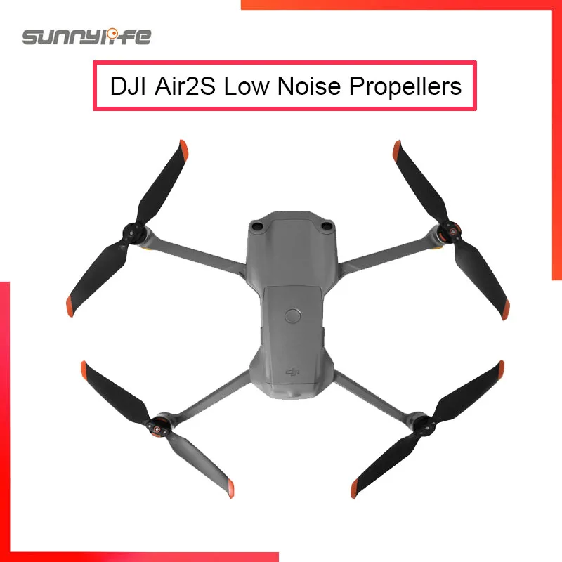 

Sunnylife 1Pair/ 2Pairs 7238F DJI Air2S Low Noise Propellers Quick Release Blades for DJI Mavic Air 2/Air 2S Drone Accessories