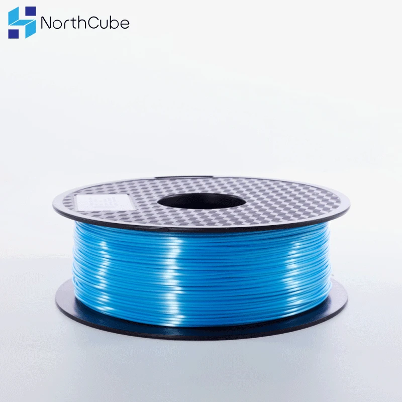 Нить для 3D принтера NorthCube шелковая нить PLA 3d 1 75 мм кг серия шелково Небесно голубая