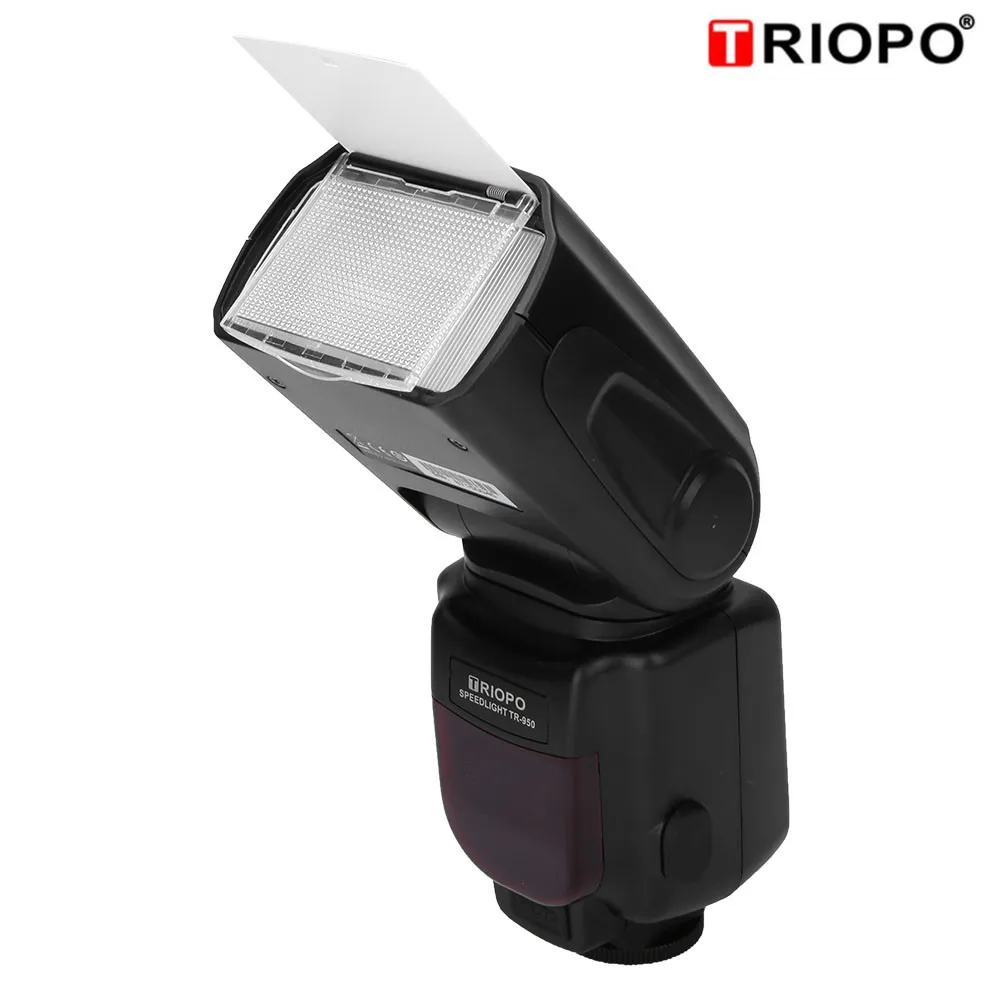 Triopo фотовспышка Speedlite универсальная для Nikon камер Canon 650D 550D 450D 1100D 60D 7D 5D |
