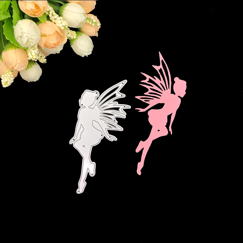 Julyarts серебро Сталь пресс формы Скрапбукинг Фея Плашки для резки металла