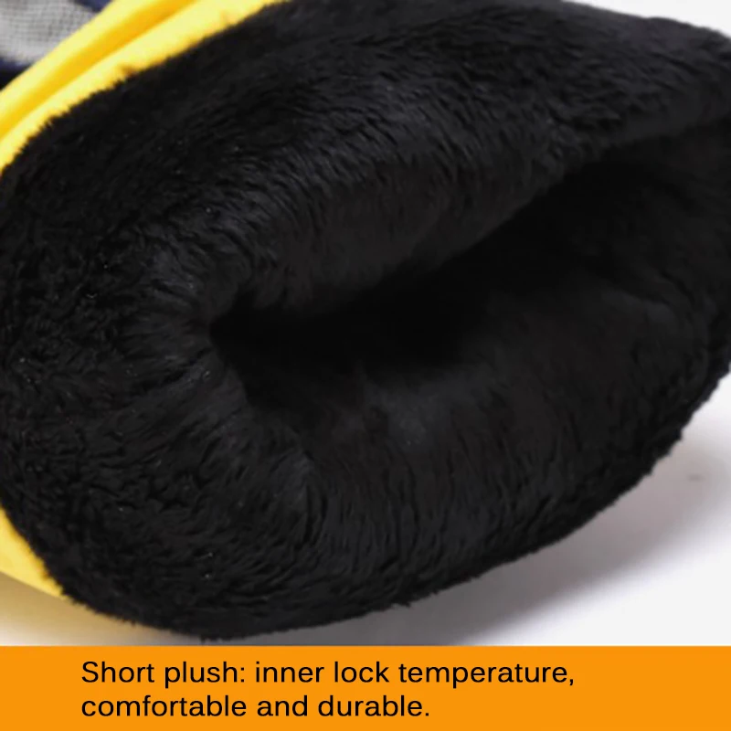 Лыжные перчатки удобные мужские и женские плотные зимние варежки для защиты от