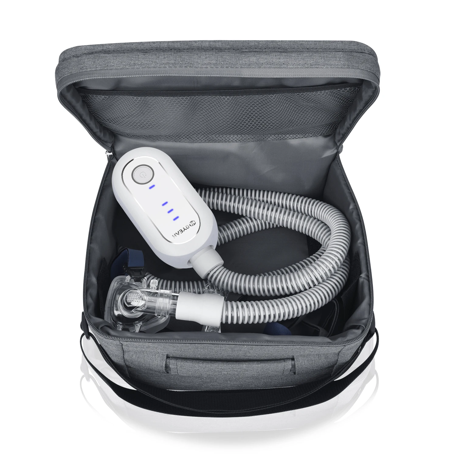 MOYEAH CPAP очиститель дезинфицирующее средство с герметичной сумкой стерилизатора и адаптером с подогревом для Cpap машины маска шланг очистки