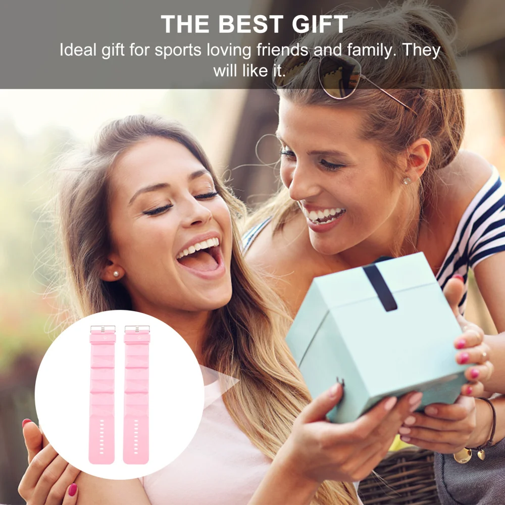 

1 Pair Weight-bearing Silicone Wrist Band Weighting Bracelet Weight Strap