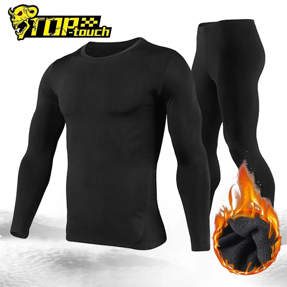 

HEROBIKER Motorcycle Thermal Underwear Set Women Men Motorcycle Winter Warm Base Layers Tight Long Johns Tops & Pants 3 Colour