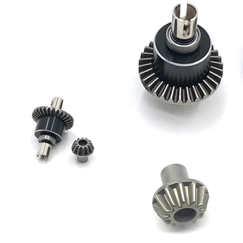 

Запчасти для автомобиля Wltoys 124019 124018 1/12 RC, полностью металлический дифференциальный шестеренок, обновленные аксессуары