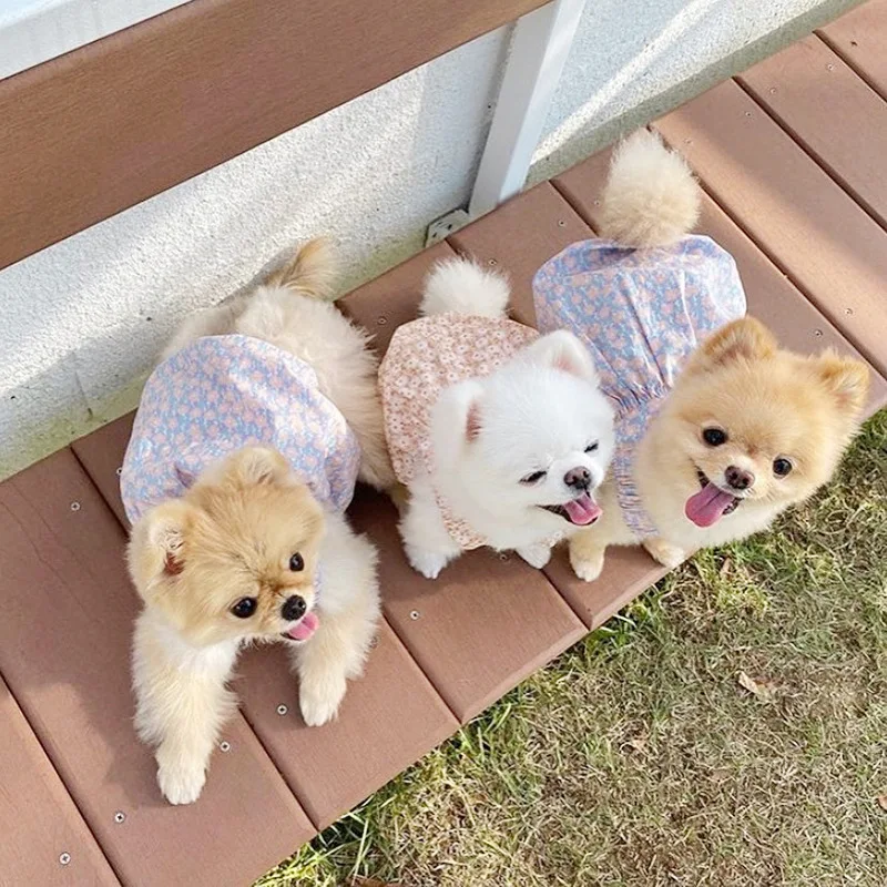 

Pets Sling Bichon Teddy Dog Skirt Bubble Vest Breathable Pet Clothes Dogs Summer New Dog Costume Pet Clothes Pet Shirts