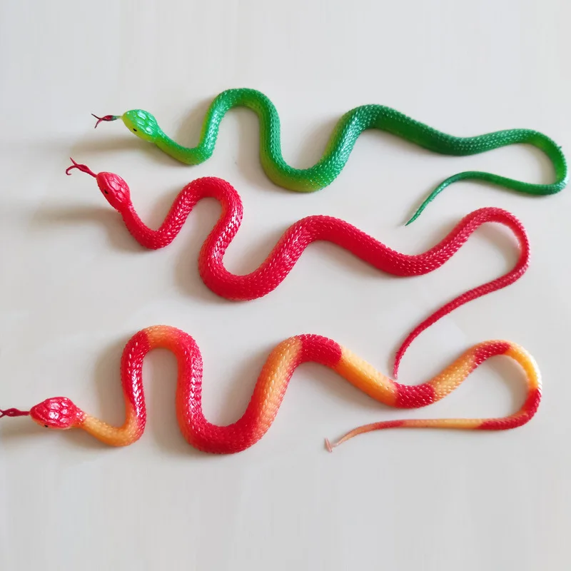 Пластиковая игрушка змея забавная смешная катушка имитация мягкой страшной