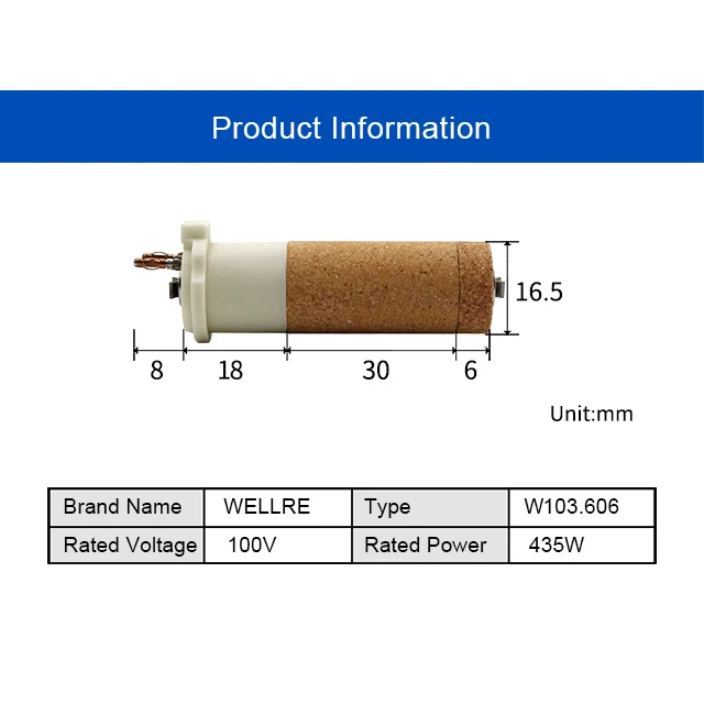 Бесплатная доставка 103 606 100 в 435 Вт нагревательный резистор со стандартом Hot Jet S