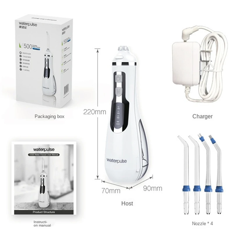 V500 портативный Ремер стоматологический очиститель зубная нить бытовой reamer360 degree