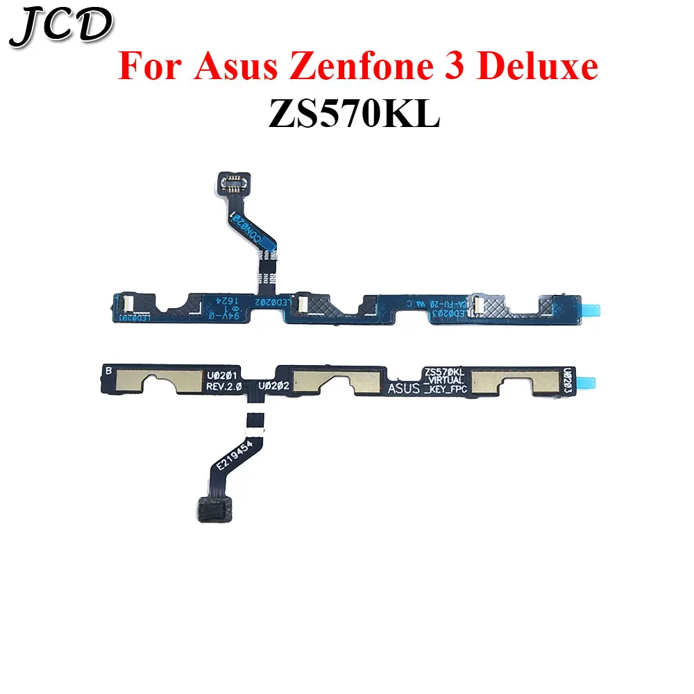 JCD для ASUS Zenfone 3 Deluxe ZS570KL Главная кнопка назад Меню клавиатура клавиша гибкий