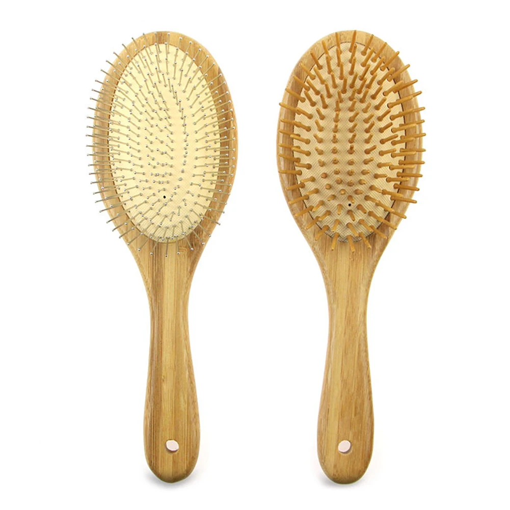 

Massage Comb Bamboo Airbag Comb Massage Hairbrush Anti-skid Breathable Soft Teeth Comb Anti-loss Hair Styling Tool