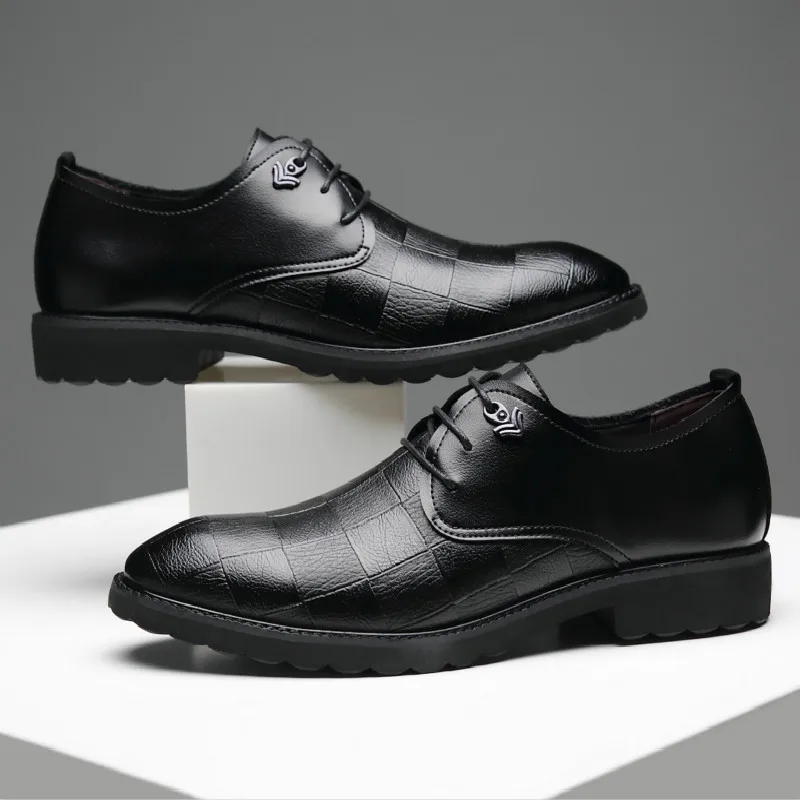 Мужские модельные туфли из натуральной кожи формальные свадебные для мужчин