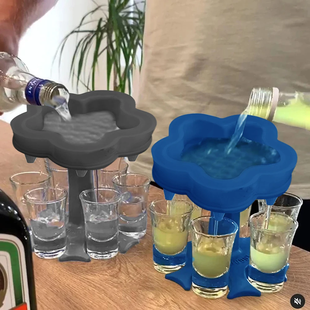 6 рюмки диспенсер держатели для вина пива ликера напитков подпакет стеллаж