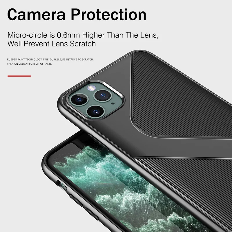 YKZ мобильный чехол для телефона iPhone 11 Pro X Xr Xs Max Мягкий ТПУ защитный 6 7 8 Plus