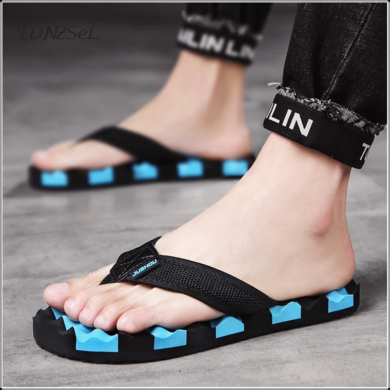 Новинка Летняя Повседневная нескользящая обувь Массажные модные эластичные