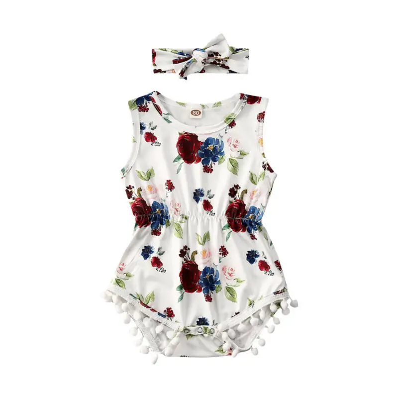 Боди для маленьких девочек 0 24 месяцев Одежда новорожденных Комбинезон без