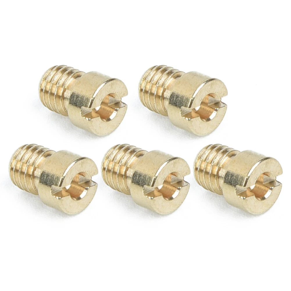 

5PCS Carb Jets For Racing Carburetor 50cc 60 80cc Motorized Bicycle Push Bike Durable Practical Automotive Accessories