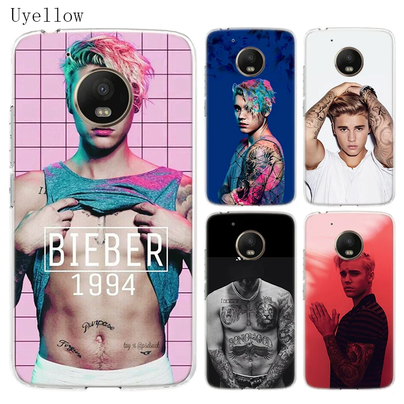 Оригинальный силиконовый мягкий чехол Justin Bieber для Motorola Moto G7 Power G6 G5 G5S E6 E4 E5 Plus G4 Play